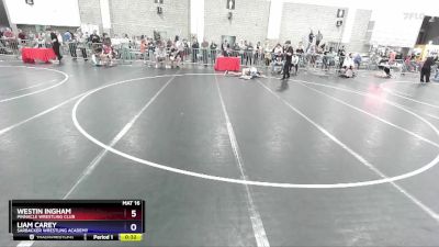 120 lbs Cons. Round 3 - Westin Ingham, Pinnacle Wrestling Club vs Liam Carey, Sarbacker Wrestling Academy