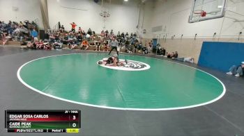 144A Quarterfinal - Edgar Sosa Carlos, Jackson Hole vs Caide Peak, Natrona County