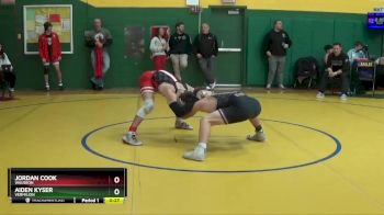 144 lbs Cons. Round 5 - Aiden Kyser, VERMILION vs Jordan Cook, WAUSEON