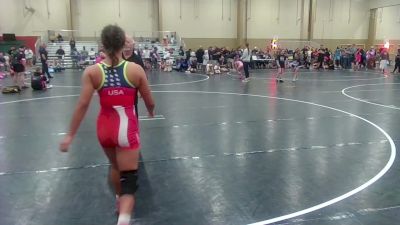 130 lbs Rr Rnd 4 - Gianna Jones, Die Hard Wrestling vs Jasmine Lilland, Team Mayhem