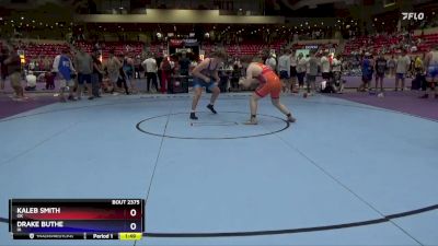 215 lbs Cons. Round 1 - Kaleb Smith, OK vs Drake Buthe, IA