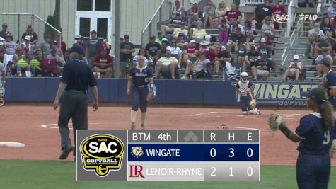 Replay: Wingate vs Lenoir-Rhyne | May 3 @ 11 AM