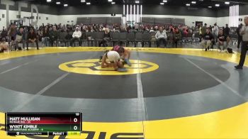 105 lbs 2nd Wrestleback (8 Team) - Wyatt Kimble, CP Wrestling Academy vs Matt Mulligan, M2 Blue (NJ)