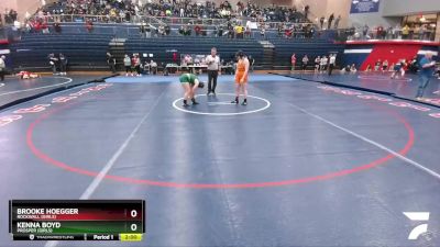 165 lbs Quarterfinal - Kenna Boyd, Prosper (Girls) vs Brooke Hoegger, Rockwall (Girls)