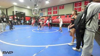 132 lbs Semifinal - Tytan Ellis, Coweta vs Waylon Sanford, Dewar HS Boys