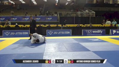 Antonio Henrique Gomes Felix vs Alexander F. Seaver 2026 Pan Jiu Jitsu IBJJF Championship