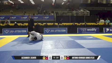 Antonio Henrique Gomes Felix vs Alexander F. Seaver 2026 Pan Jiu Jitsu IBJJF Championship