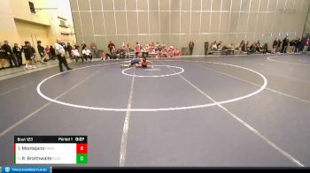 138 lbs Cons. Round 1 - Rugar Braithwaite, Ellensburg vs Isaac Montejano, Prosser