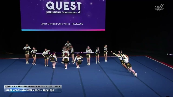 Upper Moreland Cheer Assoc - RECKLESS [2026 L4.2 - Rec Performance ...