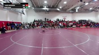 165 lbs Champ. Round 1 - Jack Goodwin, Broomfield vs Tiger Man, Fossil Ridge