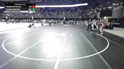 Cons. Round 1 - SageLynn Culley, Sioux Falls Roosevelt vs Ragan Peacock, Harrisburg