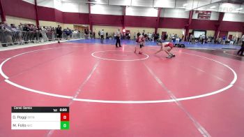 133 lbs Consolation - Danny Poggi, Oneonta vs Michael Follo, New England College