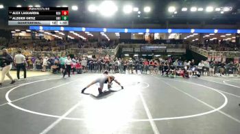 106 3A Quarterfinal - Alzider Ortiz, George M. Steinbrenner vs Alex Laguardia, Miami Southridge Hs