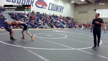157 lbs Quarterfinal - Jesse Gutierrez, Clackamas Community College vs Keller Rock, Oregon State