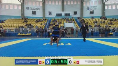 GUILHERME SANTOS GONÇALVES vs RODOLFO DAVID FAVARELLI 2026 FPJJ Campeonato Paulista Sem Kimono