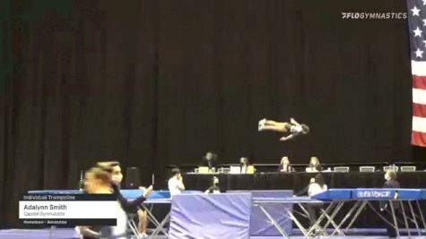 Adalynn Smith - Individual Trampoline, Capital Gymnastics - 2021 USA Gymnastics Championships