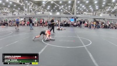 76 lbs Semis (4 Team) - Joseph Flemming, Mat Assassins Red vs Zayne Young, Revival Uprising Black