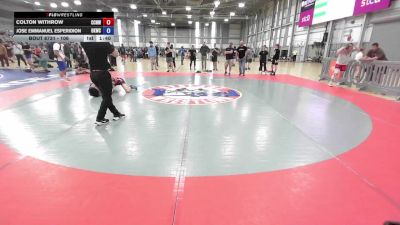 106 lbs Cons. Round 1 - Colton Withrow, CNWC Concede Nothing Wrestling Club vs Jose Emmanuel Esperidion, Ono Kine Wrestling Club