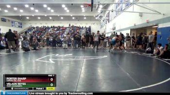 160 lbs Cons. Round 3 - Velaon Reyes, Team Jackrabbits vs Porter Sharp, Corona Del Mar