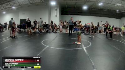 76 lbs Round 5 (8 Team) - Desmond Tomaino, Elite Squeeze vs Ezra Gamber, Full Circle