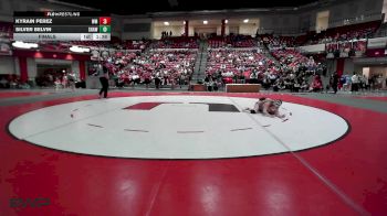 100 lbs Final - Kyrain Perez, Westmoore High School Girls vs Silver Belvin, Shawnee High School Girls