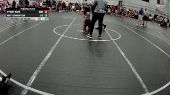 100 lbs Round 1 (6 Team) - Matt Simonton, CTWHALE vs Ayden Rios, Mat Assassins Red