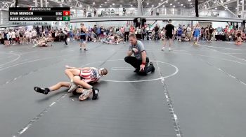 88 lbs Round 1 (8 Team) - Dane Mcnaughton, U2 Brawler Elite vs Evan Munsch, Barn Brothers WC