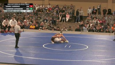157 lbs 3rd Place - Daniel Cardenas, Stanford vs Cameron Catrabone, Michigan
