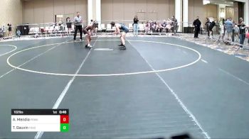 102 lbs Consi Of 16 #2 - Antonio Mendia, Poway Elite vs Travis Gauvin, Fossil Ridge HS