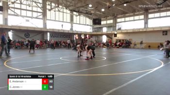 112 lbs Semis & 1st Wrestleback (8 Team) - Charley Jones, Ohio Red vs Emily Anderson, Indiana INFERNO BLACK