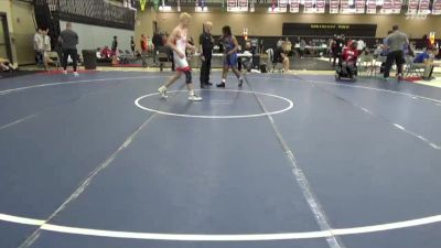 140 lbs Cons. Semis - Sage Steele, Moen Wrestling Academy vs Aaron Thomas, Doomsday Wrestling Club