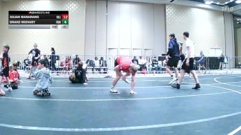 116 lbs Round Of 32 - Forest Dull, Cats WC vs Ace Soria, Outlaws WC