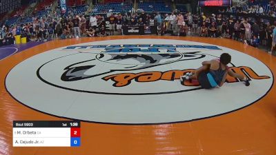 126 lbs Rnd Of 64 - Matthew Orbeta, CA vs Angel Cejudo Jr., AZ