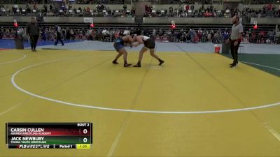 Round 1 - Carsin Cullen, Askren Wrestling Academy vs Jack Newbury, Tomah Youth Wrestling