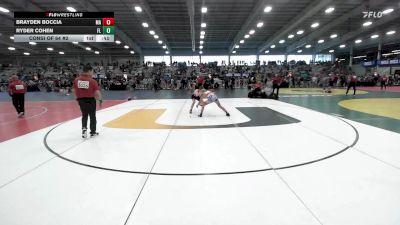 113 lbs Consi Of 64 #2 - Brayden Boccia, MA vs Ryder Cohen, FL