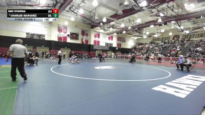 125 lbs Cons. Round 4 - Niki Starina, Agoura vs Charlee Marquez, Walnut