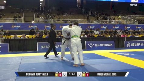 Bryce Michael Duke vs Benjamin Henry Hakes 2026 Pan Jiu Jitsu IBJJF Championship