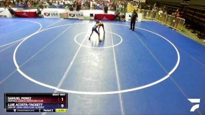 92 lbs Quarterfinal - Abel Vasquez, Poway Wrestling vs Lucien Moore, California