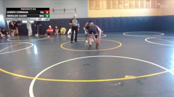 126 lbs Cons. Round 2 - Iberaldo Calmo, Woodburn vs Joseph Corrigan, Tualatin