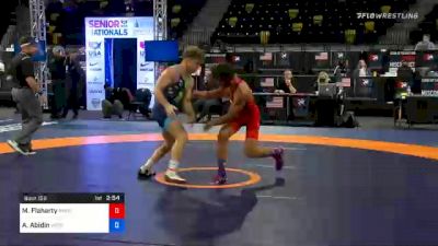 67 kg Consolation - Morgan Flaharty, New York Athletic Club vs Anthony Abidin, West Point Wrestling Club