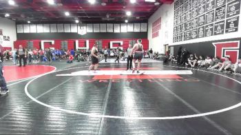 285 lbs Round 4 (12 Team) - Lucas Hartley, American Falls vs Hyrum Mitton, Kimberly High School