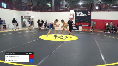 97 kg Round Of 32 - Tyler Hannah, Combat W.C. School Of Wrestling vs Cole Pence, NMU-National Training Center