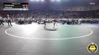 B3A-132 lbs Cons. Semi - Jace Lillie, Ok Christian School vs Peyton Head, Blackwell