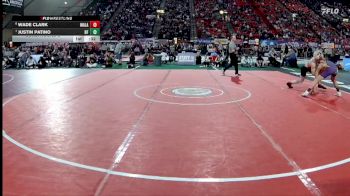 3A 120 lbs Cons. Round 3 - Justin Patino, North Fremont vs Wade Clark, Malad