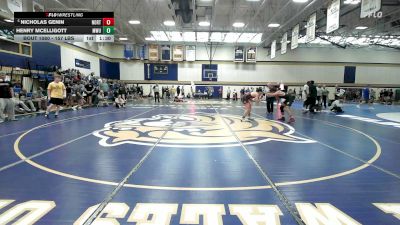 157 lbs Round Of 16 - Nicholas Genin, Northfield Mount Hermon vs Henry McElligott, MetroWest United