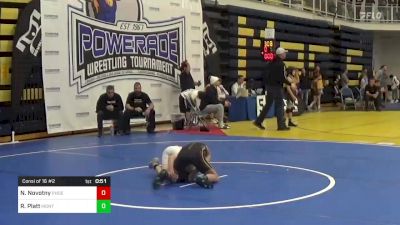 88 lbs Consi Of 16 #2 - Nathaniel Novotny, Phoenix WC vs Rocco Platt, Montour