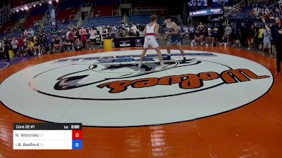 150 lbs Cons 32 #1 - Nathaniel Wolyniec, CT vs Brodie Bedford, TX