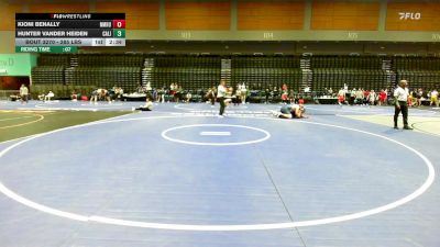 285 lbs Round Of 16 - Kioni Benally, New Mexico Highlands vs Hunter Vander Heiden, California Baptist