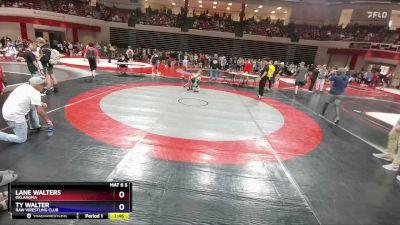 100 lbs Quarterfinal - Ty Walter, Raw Wrestling Club vs Lane Walters, Oklahoma