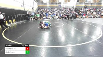 152 lbs Consi Of 8 #2 - Cale Wilson, Rockville vs Christian Ortiz, New London